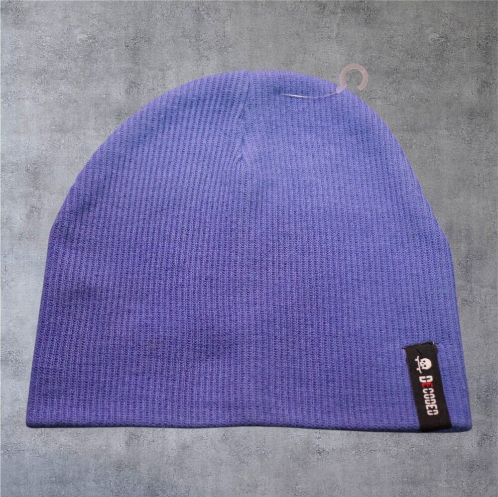 Decoded Blue Adult OSFA Winter Beanie Hat NWOT